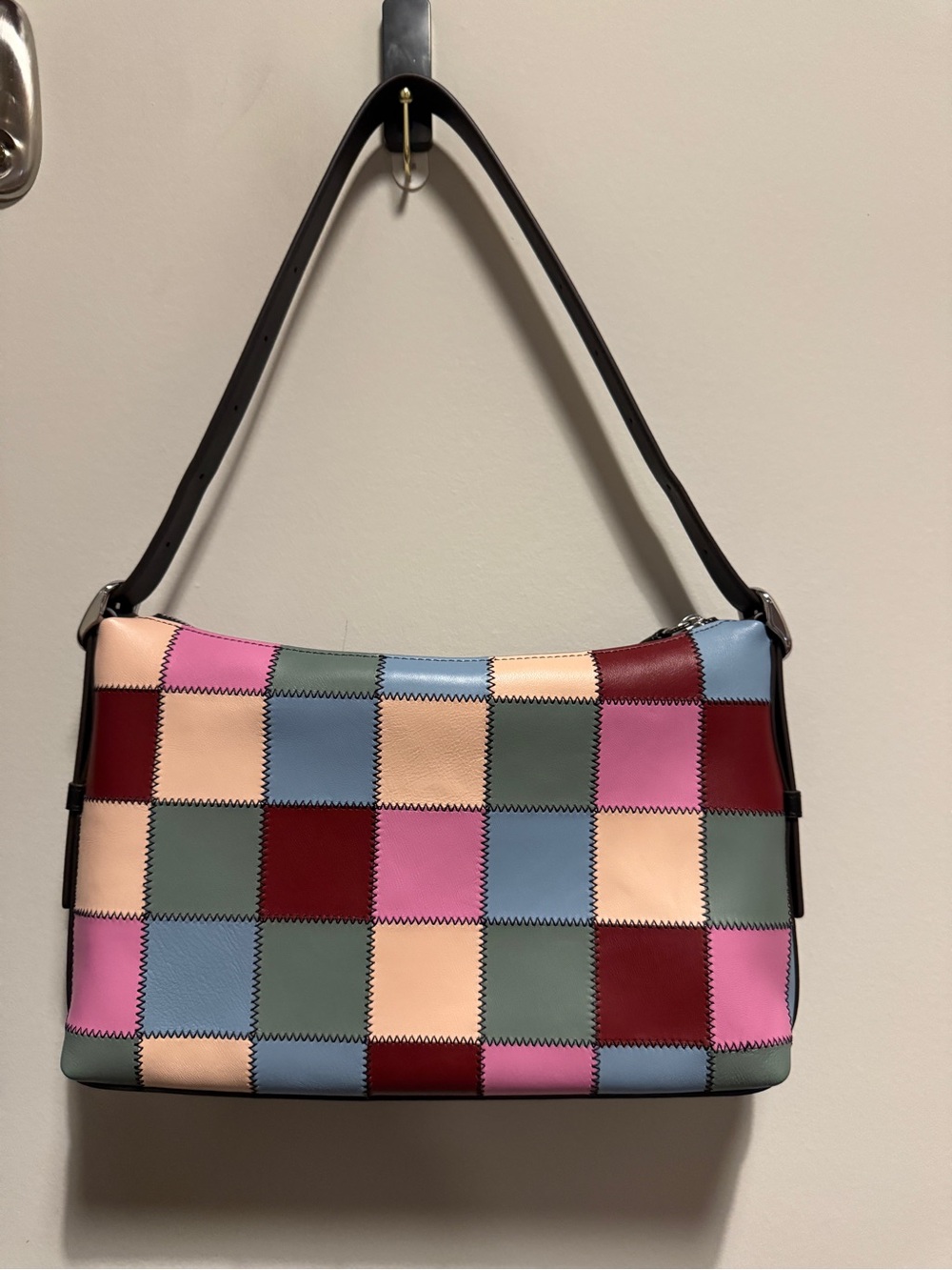Coachtopia Alter Ego in Multicolor Patchwork Shoulder Bag - Picture 3 of 11